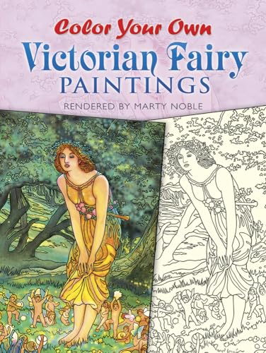Color Your Own Victorian Fairy Paintings (Dover Art Coloring Book) von Dover Publications